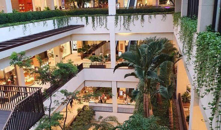 um shopping, o cidade jardim que está entre os fiis de shopping que se distacaram