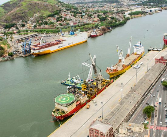 imagem porto de vitória no espírito santo